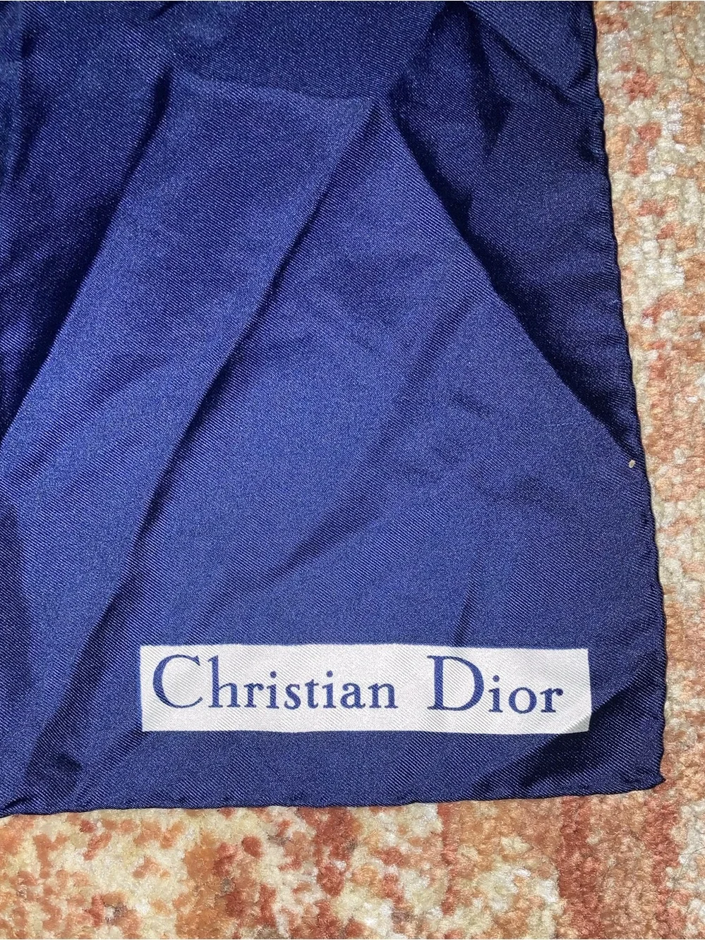 Vintage Christian Dior Abstract Scarf